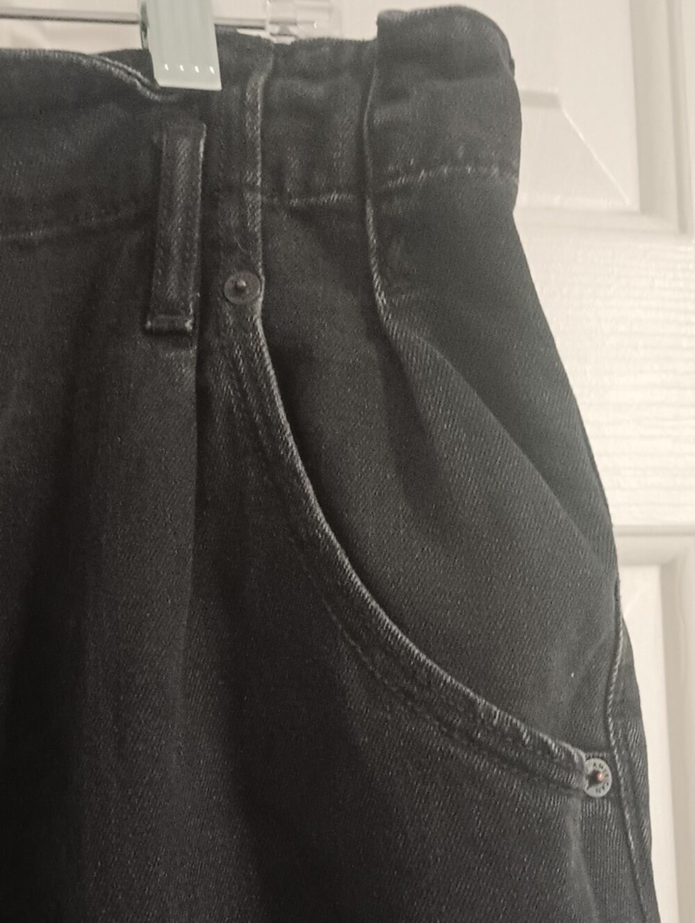 American Eagle Outfitters Relaxed Black Women's Jeans - Picture 4 of 15
